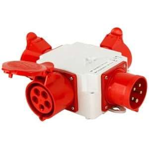 Монтажный набор-разветвитель - 32A 3P+N+PE 400V/ 3x32A 3P+N+PE 400V 407-032 ENEXT Монтажный набор-разветвитель - 32A 3P+N+PE 400V/ 3x32A 3P+N+PE 400V 407-032 ENEXT