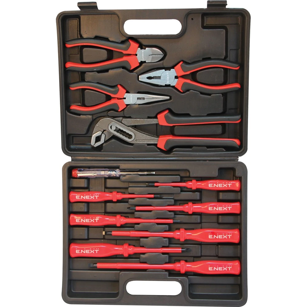 Набор инструментов из 12шт. e.tool.set.8500.12 t009011 E.NEXT Набор инструментов из 12шт. e.tool.set.8500.12 t009011 E.NEXT