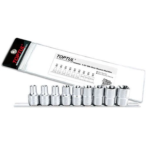 Набор головок TORX 1/2" E10-E24 9ед. GAAG0901 TOPTUL Набор головок TORX 1/2" E10-E24 9ед. GAAG0901 TOPTUL