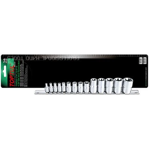 Набор головок 1/4", 3/8", 1/2" 4-24мм 14ед. GAAR1402 TOPTUL Набор головок 1/4", 3/8", 1/2" 4-24мм 14ед. GAAR1402 TOPTUL