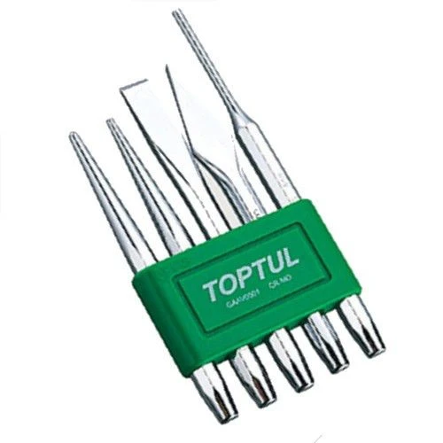 Набор выколоток и зубил 5ед. GAAV0501 TOPTUL Набор выколоток и зубил 5ед. GAAV0501 TOPTUL