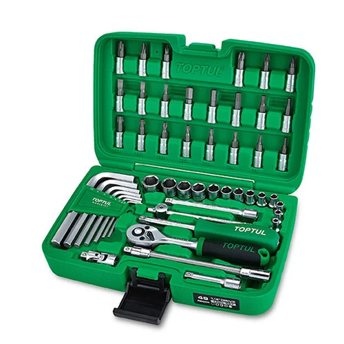 Набор инструментов 1/4" 49ед. GCAI2492 TOPTUL Набор инструментов 1/4" 49ед. GCAI2492 TOPTUL
