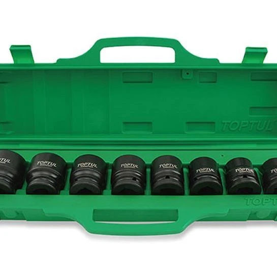 Набор головок ударных 3/4" 22-38мм 8ед. GDAI0802 TOPTUL Набор головок ударных 3/4" 22-38мм 8ед. GDAI0802 TOPTUL