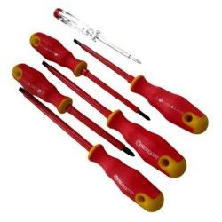 Набор отверток 1000V 6ед. (PH, SL + индикаторная) ISDS0601 Стандарт Набор отверток 1000V 6ед. (PH, SL + индикаторная) ISDS0601 Стандарт