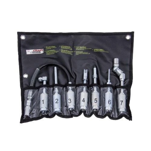 Набор аксессуаров для шприц-масленки 7ед. K-410 G.I.Kraft Набор аксессуаров для шприц-масленки 7ед. K-410 G.I.Kraft