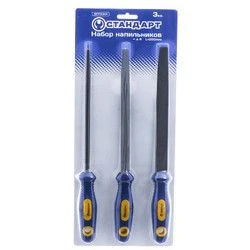 Набор напильников 3ед. 200мм SFF0301 Стандарт Набор напильников 3ед. 200мм SFF0301 Стандарт