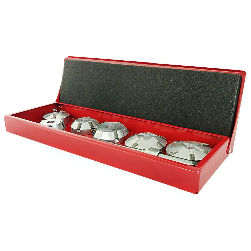 Набор фрез ЯМЗ шарошки для восстановления геометрии седел клапанов ДВС SVCK236YMZ ХЗСО Набор фрез ЯМЗ шарошки для восстановления геометрии седел клапанов ДВС SVCK236YMZ ХЗСО