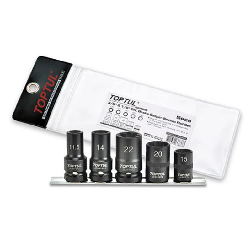 Набор головок для тормозных суппортов 5ед. GAAG0503 TOPTUL Набор головок для тормозных суппортов 5ед. GAAG0503 TOPTUL