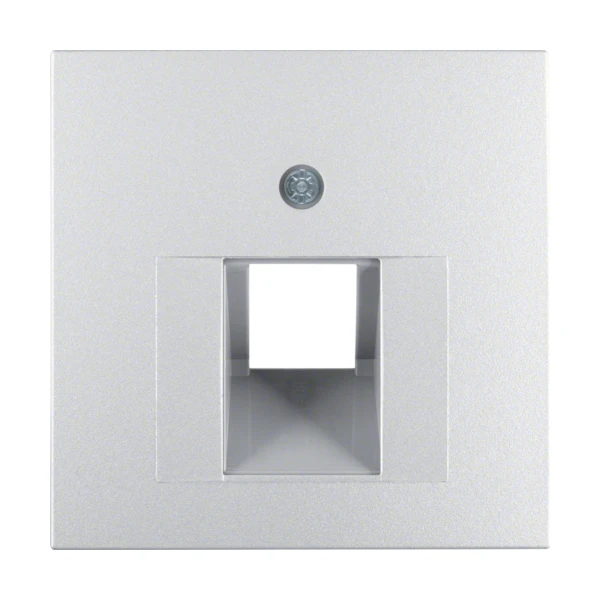 Накладка для розетки UAE алюминий S.1 14071404 Hager Накладка для розетки UAE алюминий S.1 14071404 Hager