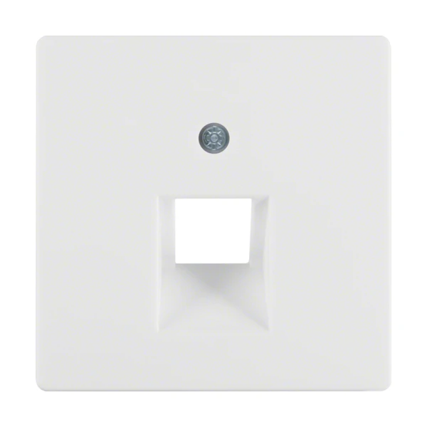 Накладка для 1-кратной розетки UAE белая Q.x 14076089 Hager Накладка для 1-кратной розетки UAE белая Q.x 14076089 Hager