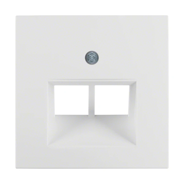 Накладка для розетки UAE/E-DAT белая S.1 14091909 Hager Накладка для розетки UAE/E-DAT белая S.1 14091909 Hager