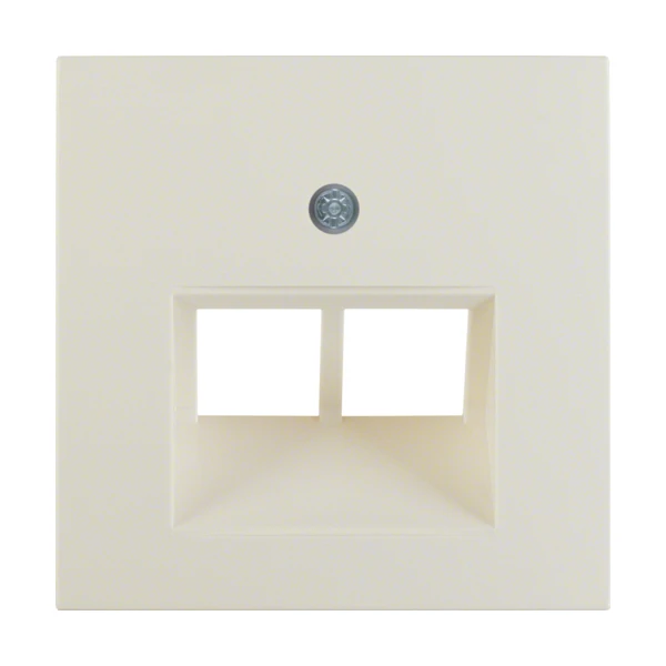 Накладка для розетки UAE/E-DAT белая S.1 14098982 Hager Накладка для розетки UAE/E-DAT белая S.1 14098982 Hager