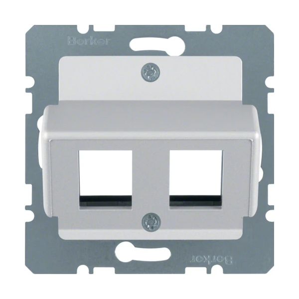 Накладка для модулей AMP алюминий S.1 14631404 Hager Накладка для модулей AMP алюминий S.1 14631404 Hager