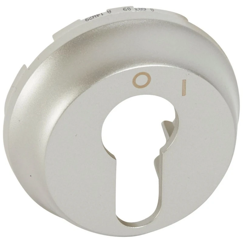 Накладка выключателя с ключом 2-х позиционного Celiane титан 68309 Legrand Накладка выключателя с ключом 2-х позиционного Celiane титан 68309 Legrand