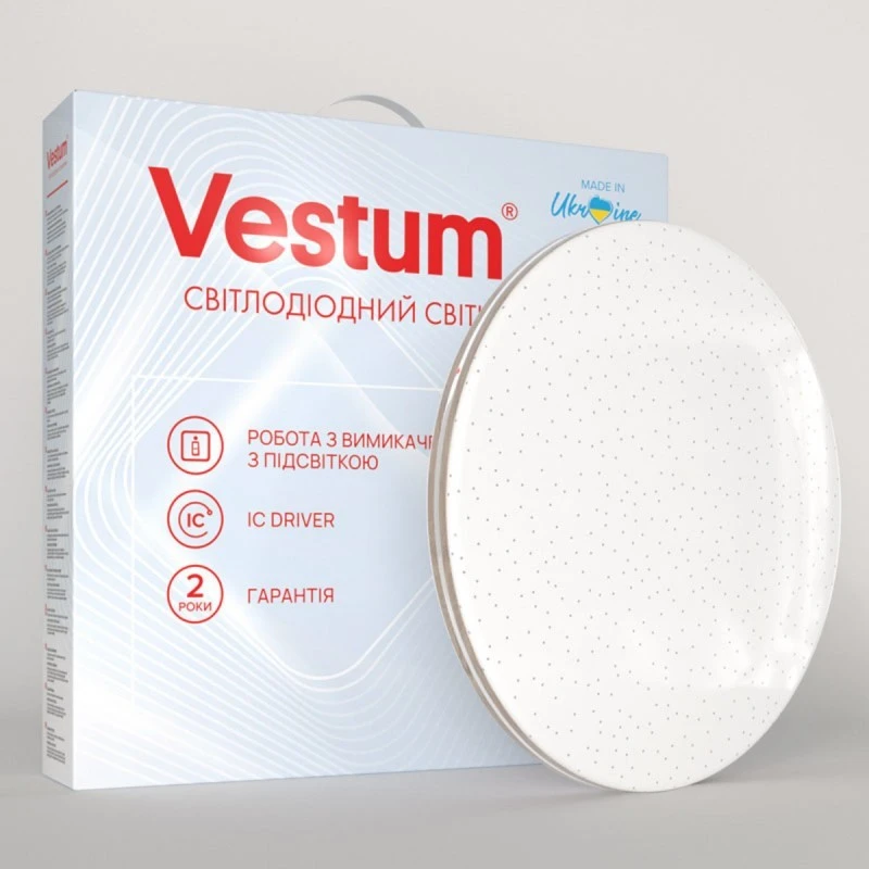 Накладной светодиодный светильник SIMPLE звездное небо 36W 375x60мм 4000K 2900Lm IP44 белый+дерево+серебро VS-80025 Vestum Накладной светодиодный светильник SIMPLE звездное небо 36W 375x60мм 4000K 2900Lm IP44 белый+дерево+серебро VS-80025 Vestum