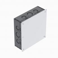Распределительная коробка UV 200 K вмонтированная для кирпичных стен квадратная черная 211x211x67мм IP20 2003130 OBO Bettermann