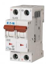 Автоматичний вимикач 4A 10kA 2 полюси тип C PL7-C4/2-DC Eaton (Moeller)