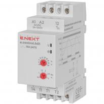 Одноканальное реле контроля температуры e.control.h01 с внешним датчиком температуры 16А DIN-рейка i0310016 E.NEXT