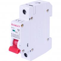 Автоматичний вимикач 6A 6kA 1 полюс тип B e.mcb.pro.60.1.B6 p041006 E.NEXT