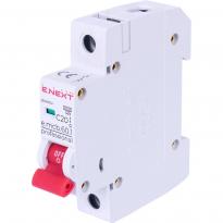 Автоматичний вимикач 20A 6kA 1 полюс тип C e.mcb.pro.60.1.C20 p042009 E.NEXT