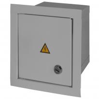 Шкаф распределительный металлический на 6 модулей e.mbox.stand.w.06.z вмонтированный IP30 s0100018 E.NEXT