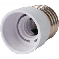 Патрон-переходник E27-E14 пластиковый e.lamp.adapter.Е27/Е14.white 4A белый s9100021 E.NEXT