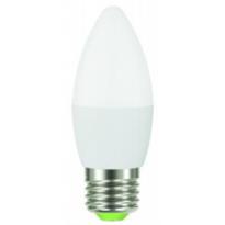 Світлодіодна лампа C37 E27 6W 4000K 220V LED-C37-06274(P) Eurolamp