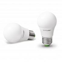Світлодіодна лампа LED-A50-07274(P) ECO A50 E27 7W 4000K 220V Eurolamp