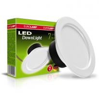 Светодиодный врезной светильник LED-DLR-7/4(Е) 7W 4000K Eurolamp