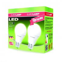 Світлодіодна лампа MLP-LED-A60-10274(E) A60 E27 10W 4000K 220V (2 шт.) Eurolamp