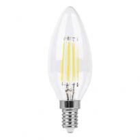 Світлодіодна лампа Едісона Filament 5236 LB-158 C37 E14 6W 2700K 220V Feron