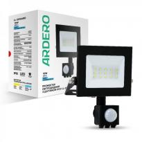 Светодиодный прожектор LL-2010ARD 10W 800Lm 6500K с датчиком движения 7843 Ardero
