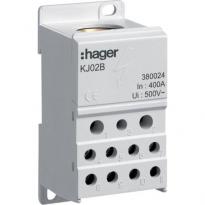 Блок розподільний 400A 1п. KJ02B Hager