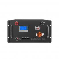Аккумулятор LP LiFePO4 48V (51,2V) 230Ah (11776Wh) (Smart BMS 200A) с LCD RM 20331 LogicPower