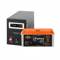 Комплект резервного питания UPS B500 + АКБ LiFePO4 1280W 100Ah 22615 LogicPower