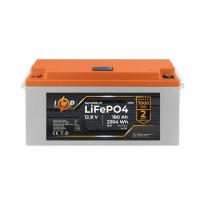 Аккумулятор LP LiFePO4 12,8V 180Ah (2304Wh) (BMS 80A/40А) пластик LCD 23906 LogicPower