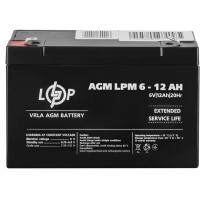 Аккумулятор AGM LPM 6V 12Ah 4159 LogicPower