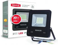 Світлодіодний прожектор 1-MAX-01-LFL-3050 30W 5000K 2850Lm Maxus