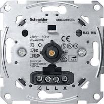 Светорегулятор поворотно-нажимной 20-600W Schneider Electric Merten D-Life MTN5139-0000