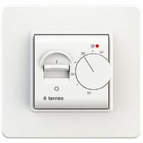 Терморегулятор для теплого пола Terneo mex белый механический
