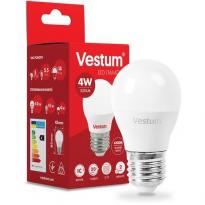 Светодиодная лампа G45 E27 4W 4100K 220V 1-VS-1205 Vestum