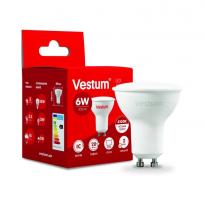 Светодиодная лампа 1-VS-1506 MR16 6W 4100K 220V GU10 Vestum