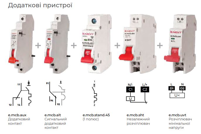 Дополнительные изображения автоматического выключателя e.mcb.stand.45