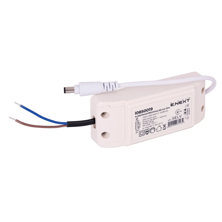 Не регулируемый драйвер для светодиодной панели e.LED.Panel.PRO.Driver.36.non Dim l0850019 ENEXT