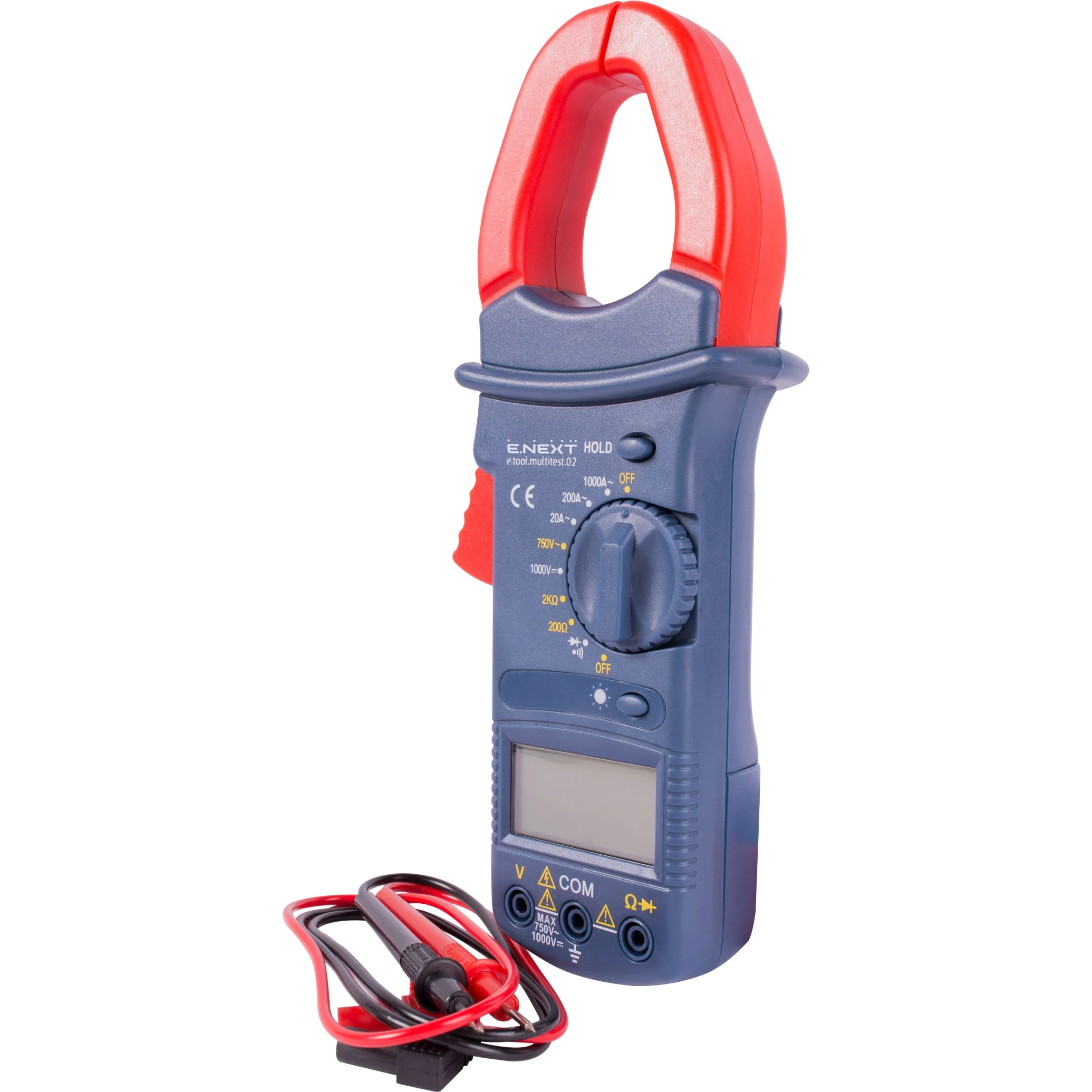 Мультиметр-клещи цифровой e.tool.multitest.02 p0470021 E.NEXT