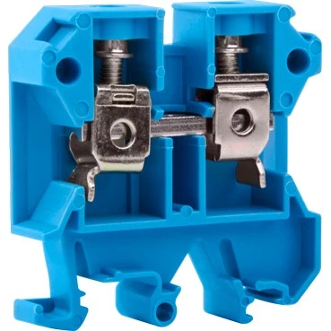 Нулевая клемма наборная 6мм.кв. e.tc.din.pro.6.blue синяя p049026 E.NEXT