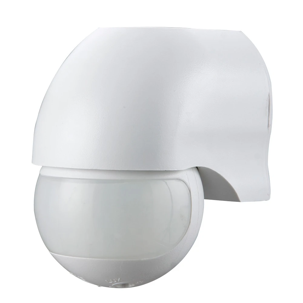 Датчик движения e.sensor.pir.12.white настенный белый 180° IP44 s061009 E.NEXT