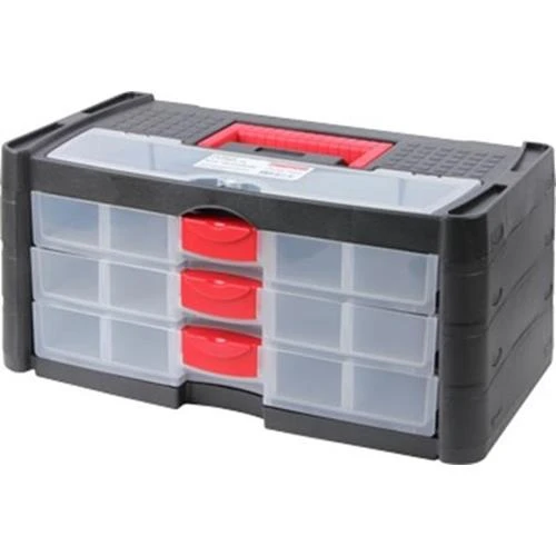 Бокс-органайзер e.toolbox.10 черный 415x225x190мм t010010 E.NEXT