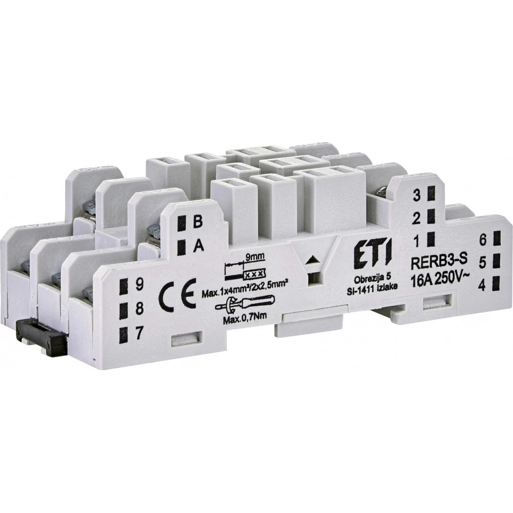 Цоколь RERB3-S для RERM3 002473064 ETI