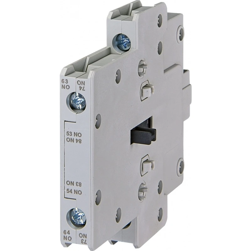 Блок контактов боковой BCXMRLE 20 (2NO) 6A для силовых контакторов CAEM4, CEM9-CEM250 004645520 ETI